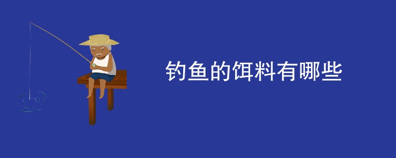 钓鱼的饵料有哪些