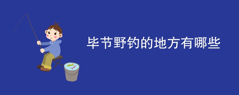 毕节野钓的地方有哪些